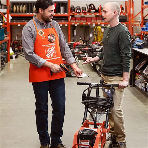 You&x27;re free to complete your project without cluttering up valuable shed or workshop storage with tools you only need every so often. . Equipment rental at home depot